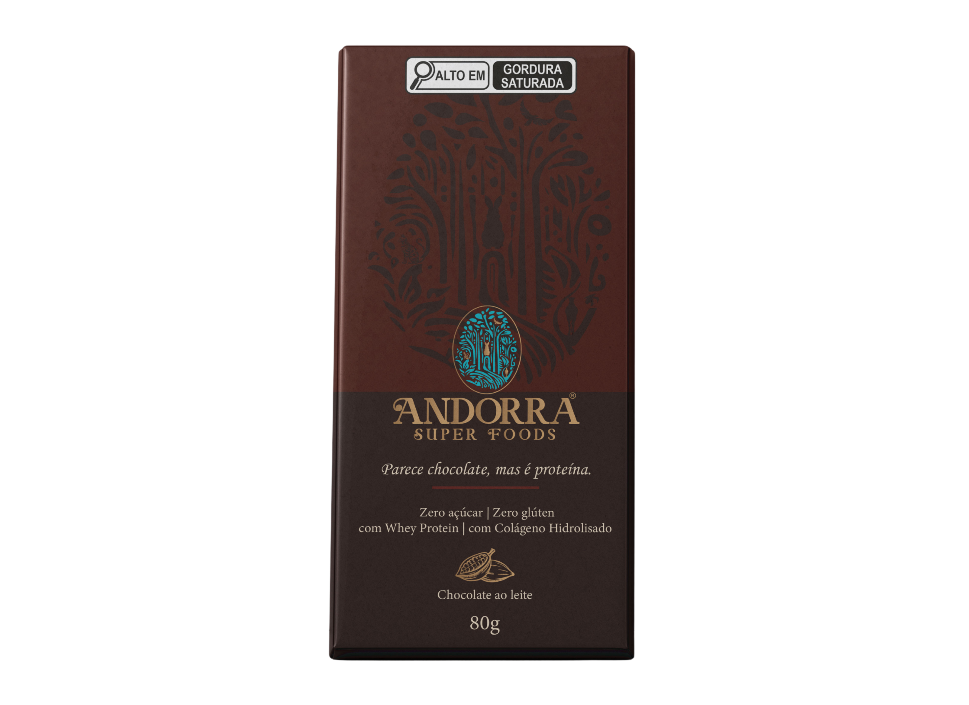 Barra de Chocolate ao Leite Proteica com Crispy – 40g