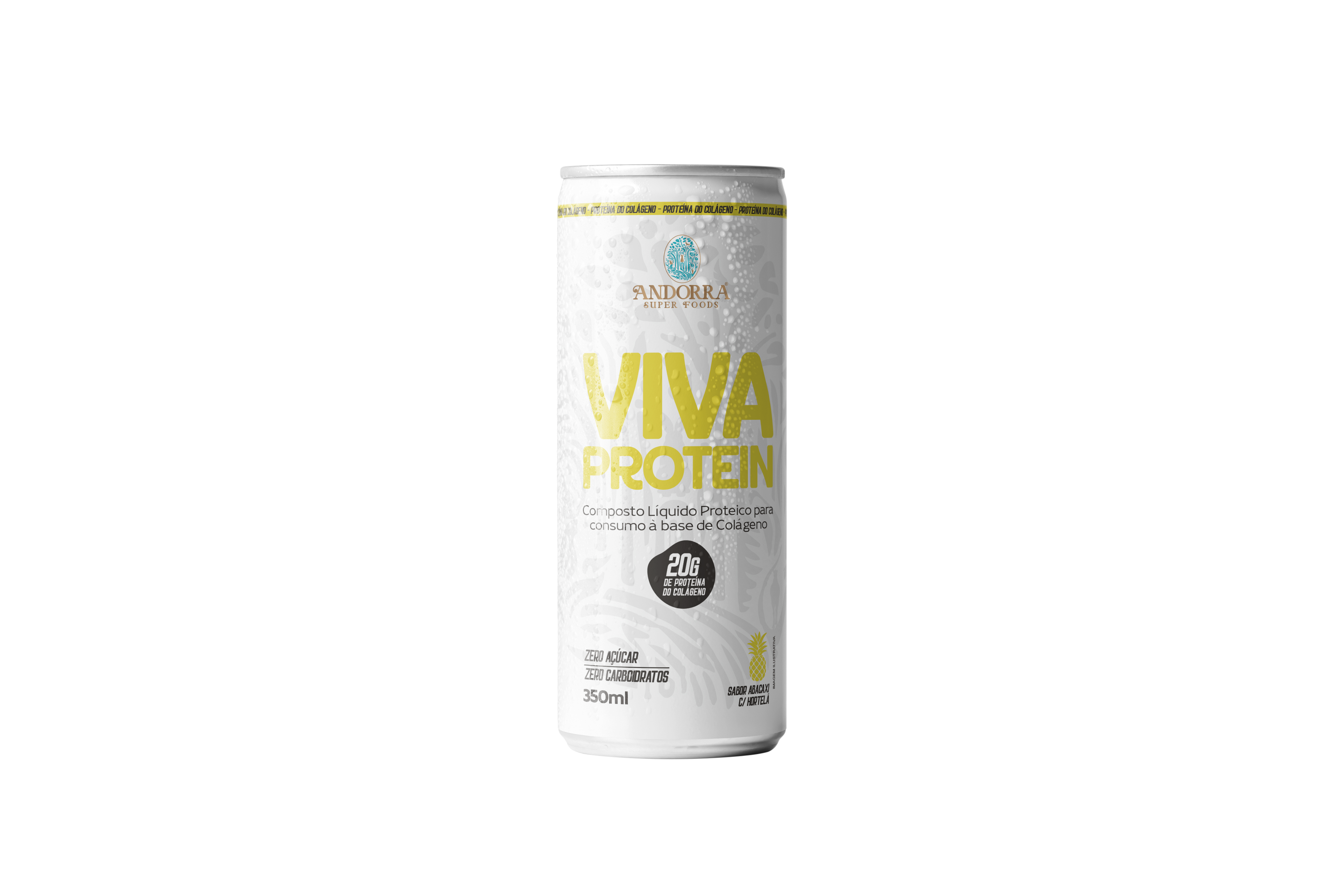 Viva Protein 350ml – Abacaxi com Hortelã